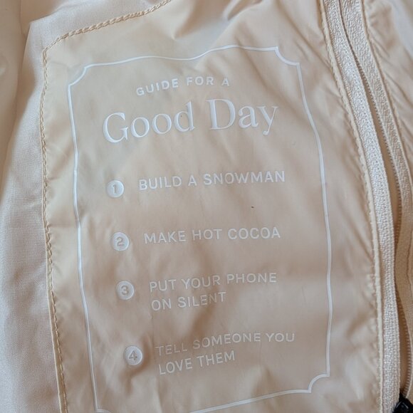 NOIZE White Puffer Jacket - Picture 6 of 7